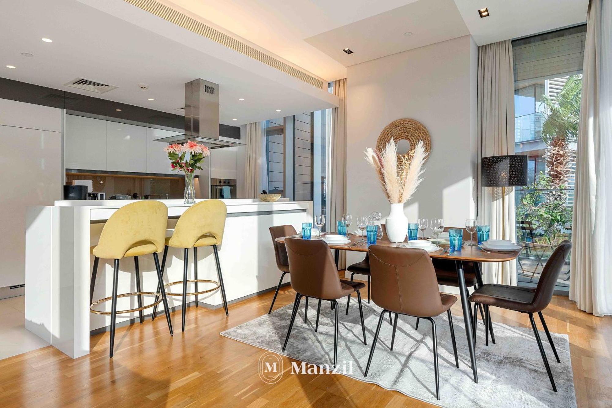 Apartment Manzil - 3br In Bluewaters Island Near Ain Dubai
