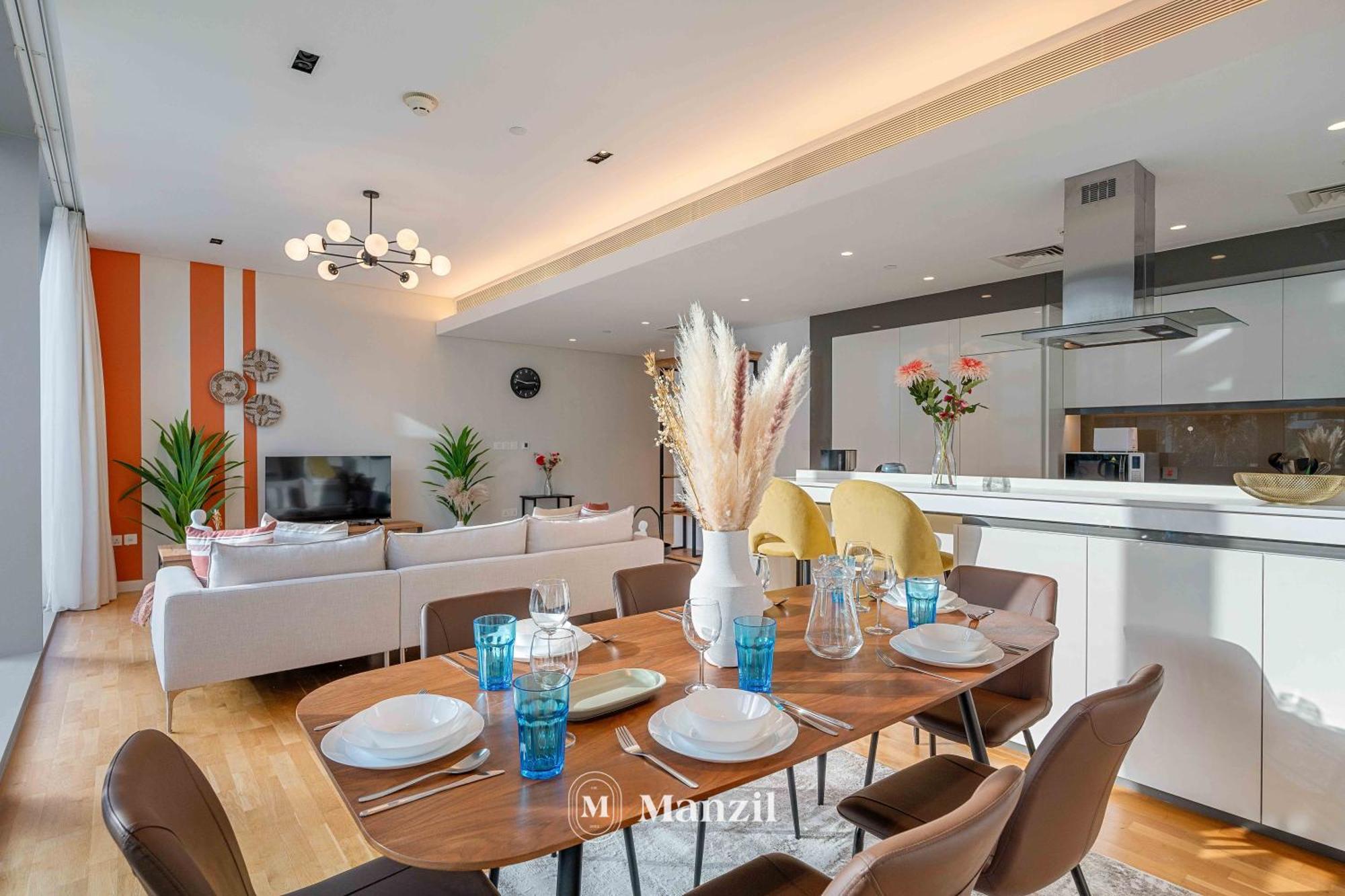 Apartment Manzil - 3br In Bluewaters Island Near Ain Dubai