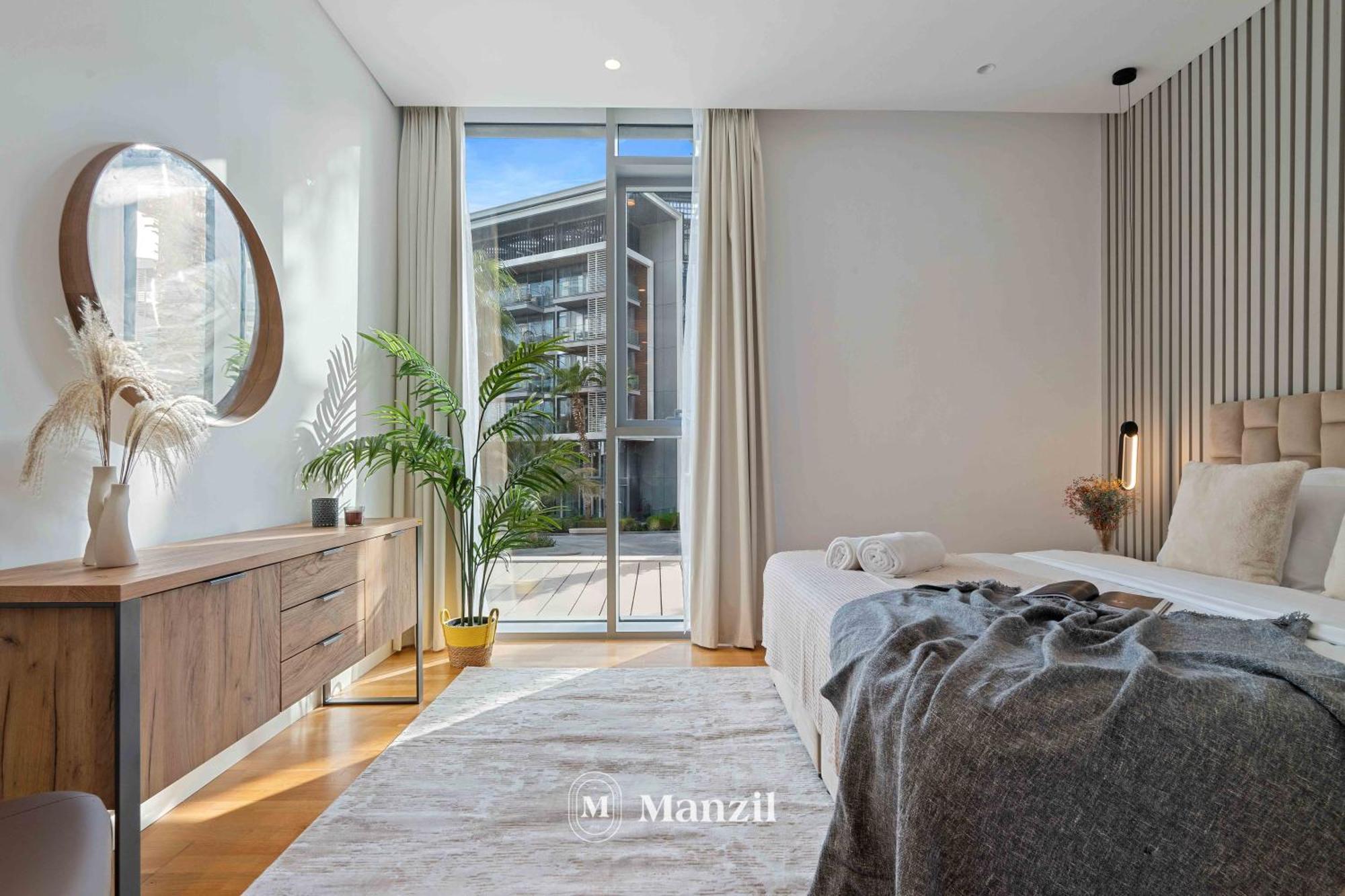 Manzil - 3br In Bluewaters Island Near Ain Apartment *